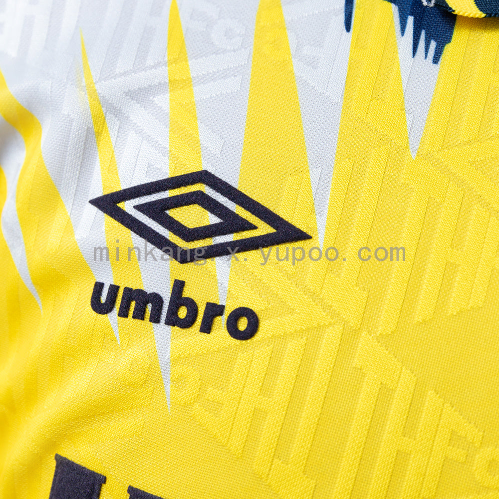 Retro Tottenham 92/94 Away Yellow S-XXL