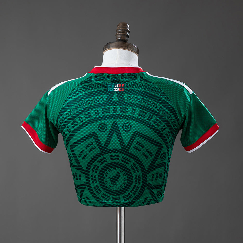 Mexico 2026 Home Women's Crop Top Style S-XXL