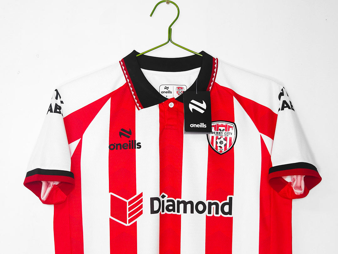 Derry City 2026/27 home soccer jersey Size S-2XL