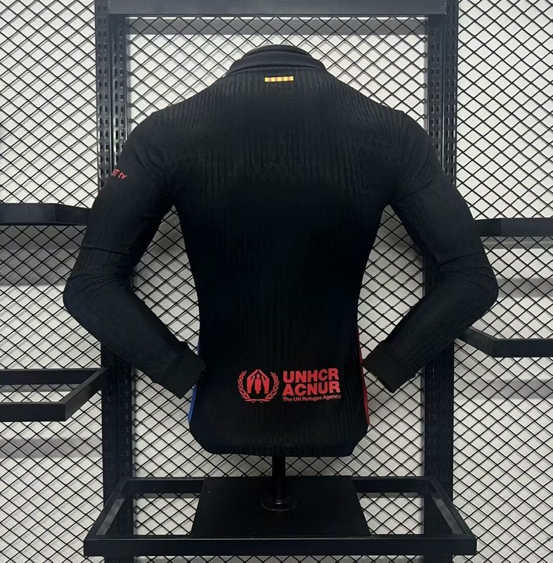 24-25 Barcelona away long sleeve player version jersey