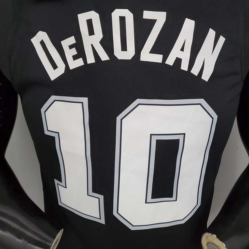 New DeROZAN#10 season Spurs City Edition black