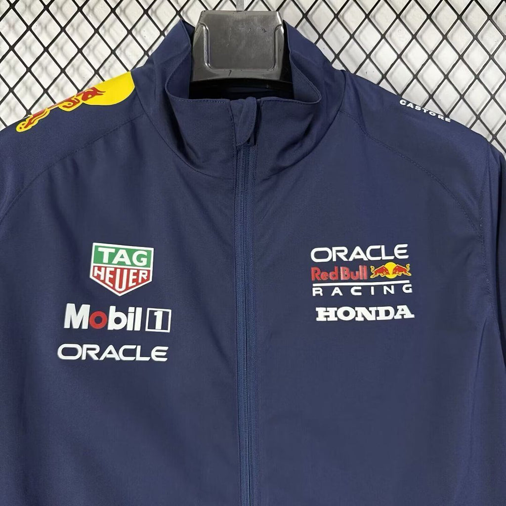 Mens Red Bull 2026 Dark Blue Windbreaker S-2XL