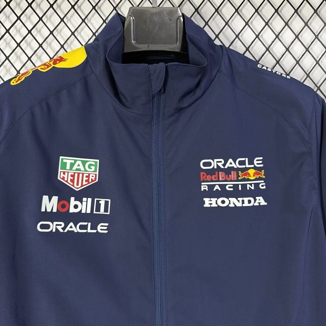 Mens Red Bull 2026 Dark Blue Windbreaker S-2XL