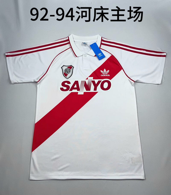92-94 River Plate home retro jersey