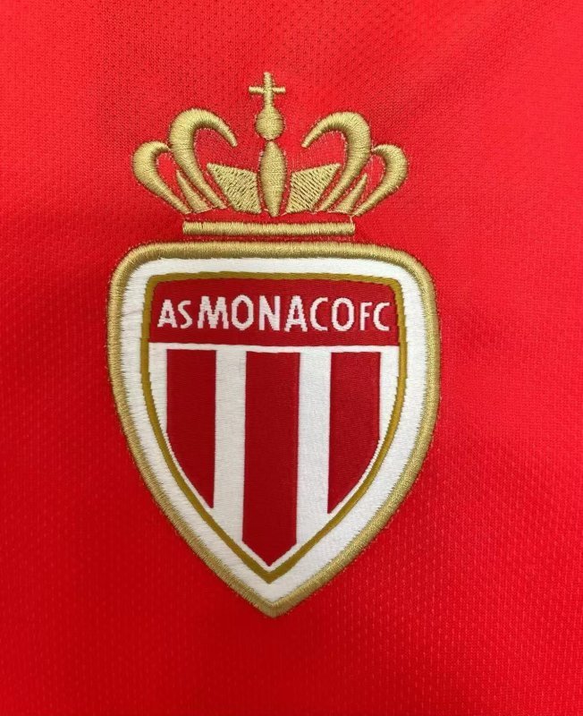 14-15 Monaco home retro soccer jersey