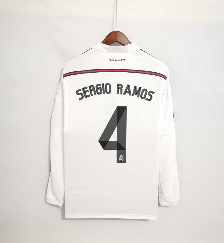 14-15 Real Madrid home Long Sleeve
