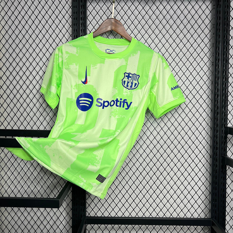 24-25 Barcelona third away soccer jersey