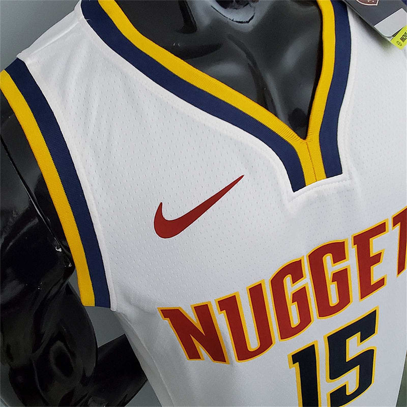 Nuggets Jokic #15 Limited White
