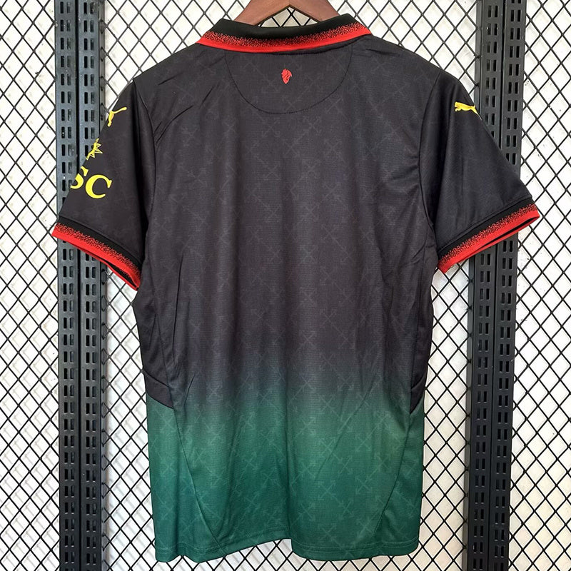 25-26 AC Milan green and black special jersye