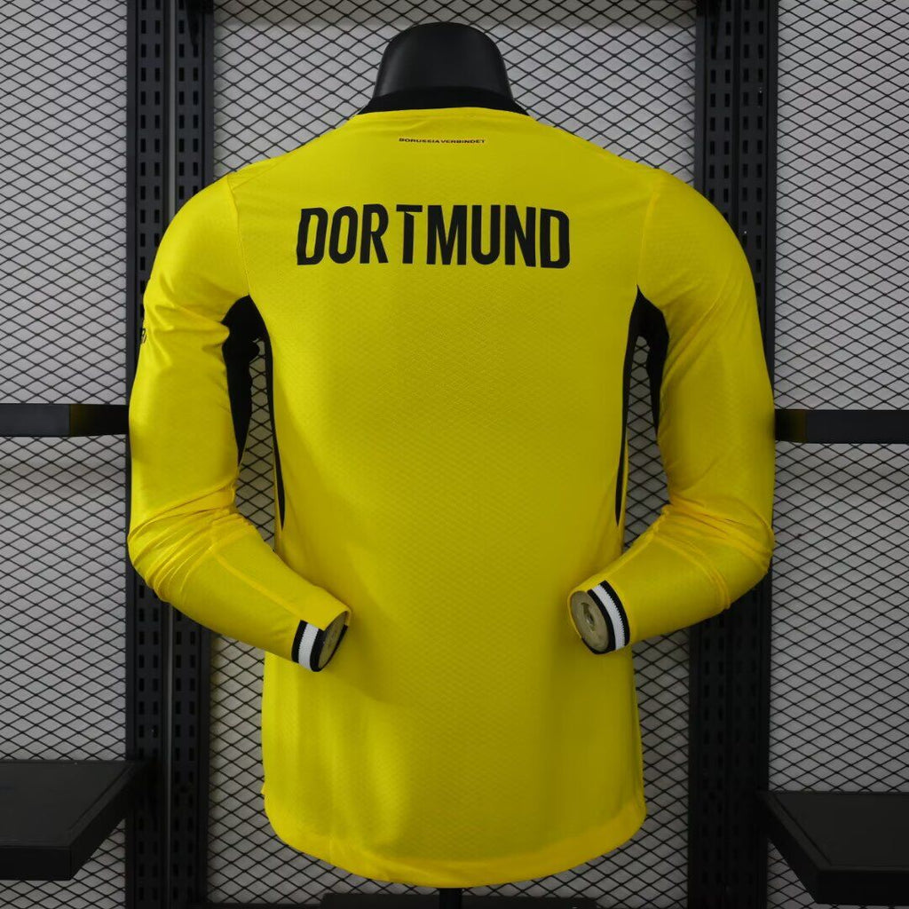 DORTMUND Manga larga Version autentica/jugador — 26-27 Fake