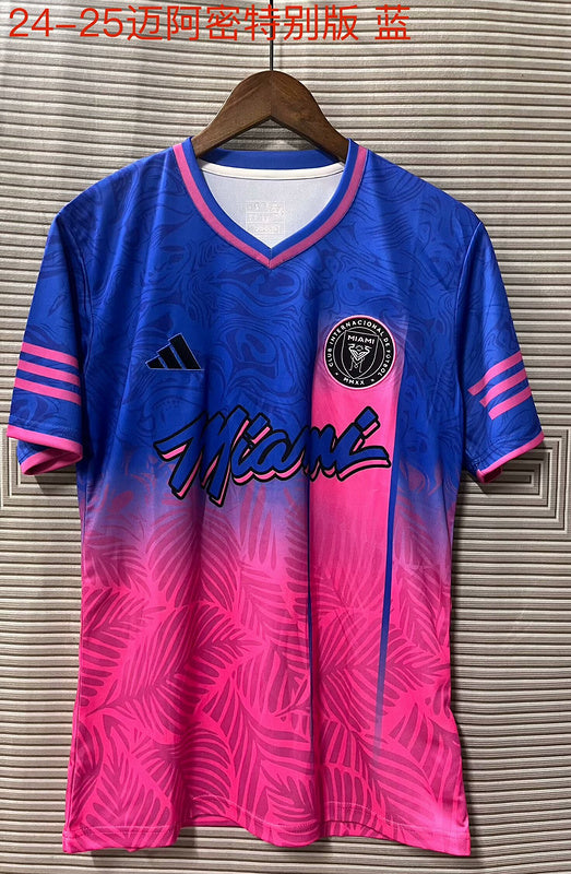 Miami blue and pink training jersey
