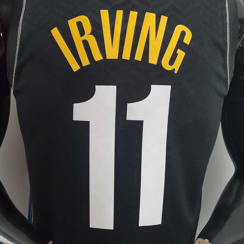 New Brooklyn Nets IRVING#11 City Edition Black