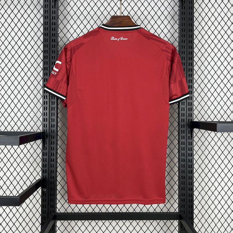 25-26 Manchester United home soccer jersey