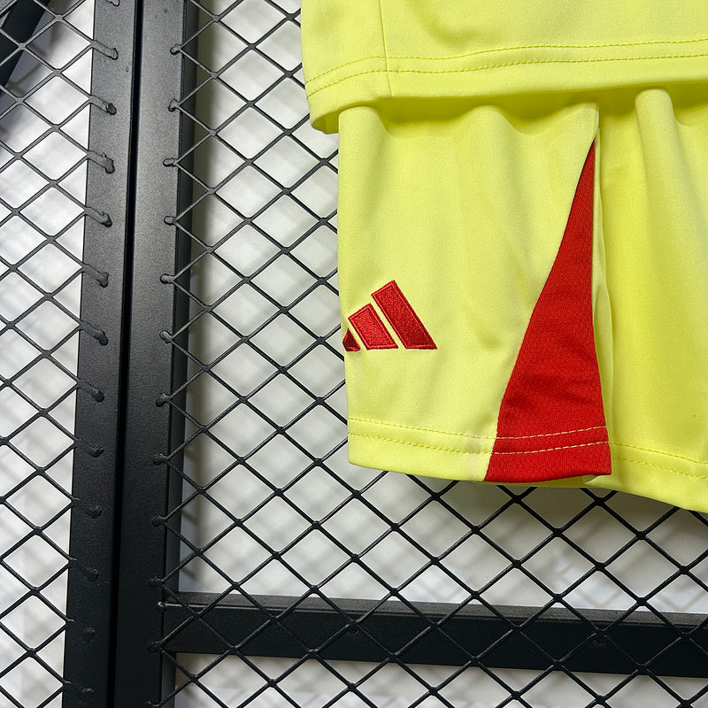 25-26 Benfica yellow goalkeeper kid kit
