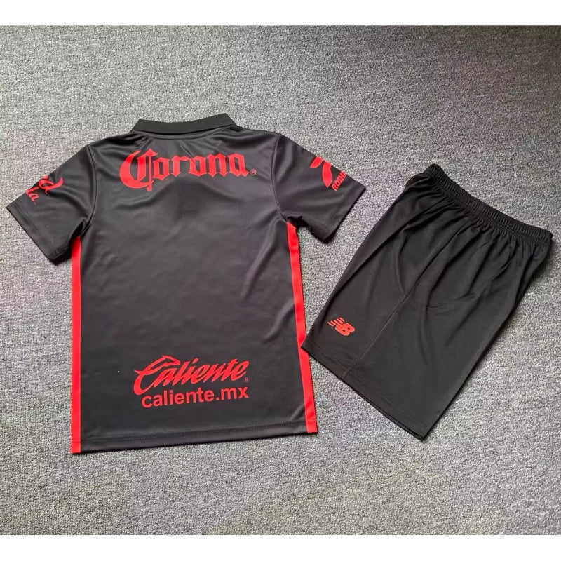Toluca FC 2025/26 Third Away Kids Kit