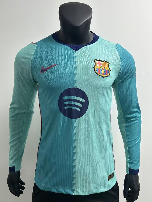 26-27 FCB Third Player version Long Sleeve S-3XL — Jsonwang 26/27