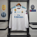 17-18 Real Madrid home long sleeve