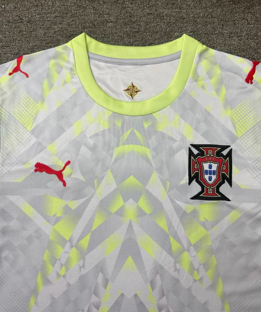 Portugal 2026 World Cup Gray Goalkeeper Jersey Size S-4XL
