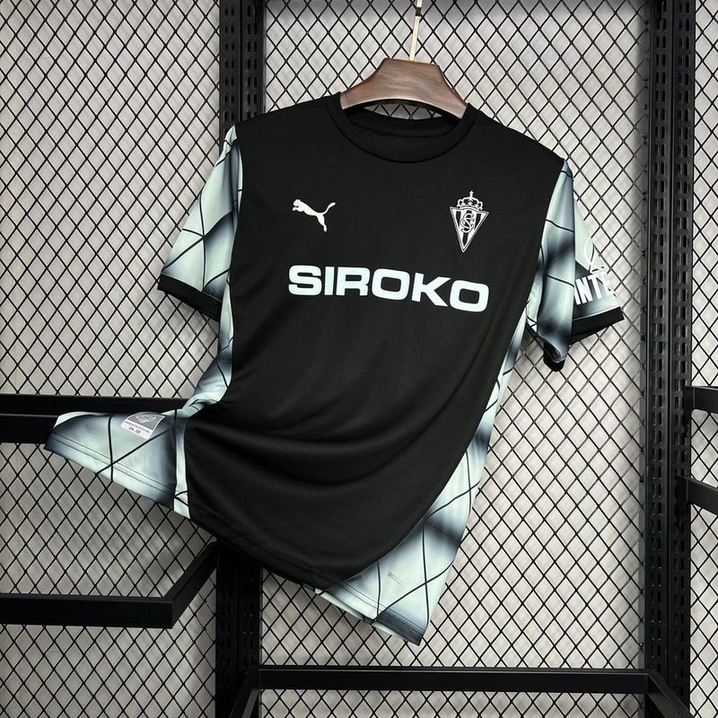 24-25 Sporting de Gijon Away Jersey S-XXL