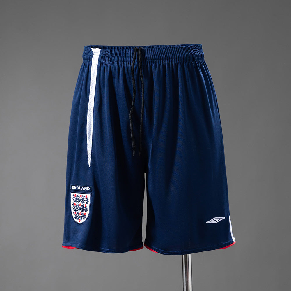 Pantalon Corto de Futbol #England 2006 Home Retro Shorts S-XXL — Minkang