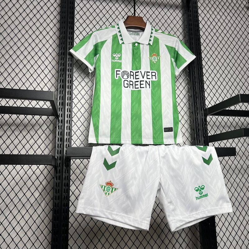 24-25 Real Betis home kid kit
