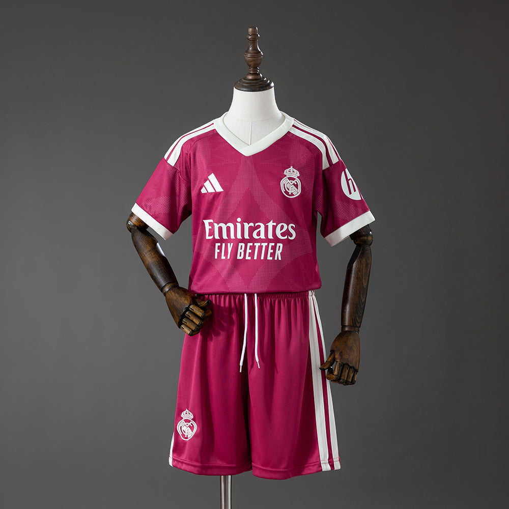 Real Madrid 26/27 Third Away Kids Kit Jersey Size 16-28