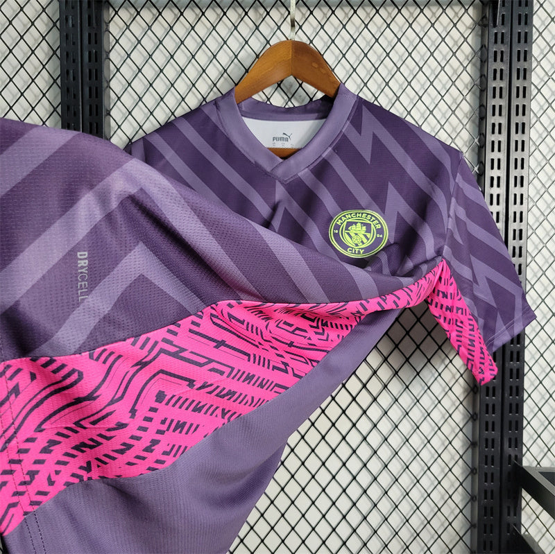 23-24 Manchester City Purple Goalkeeper