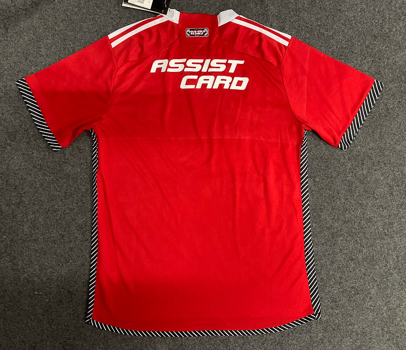 24-25 COLO COLO third away red jersey