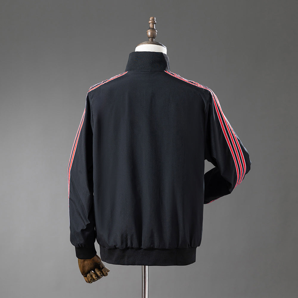 M-U Retro Windbreaker - Black S-XXL