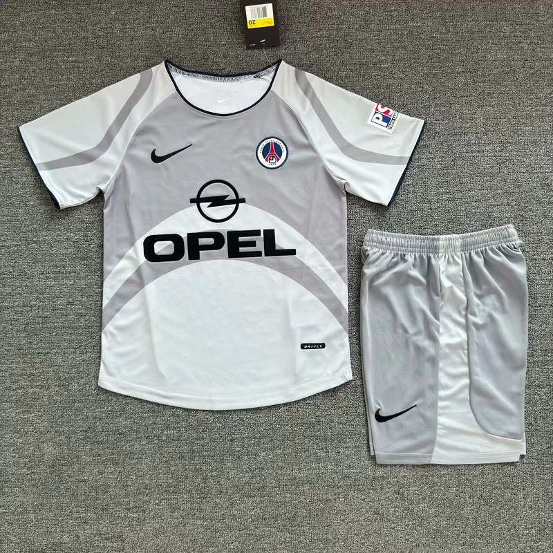 01-02 PSG away retro kid kit