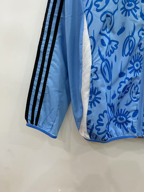 25-26 Boca blue beige Windbreaker