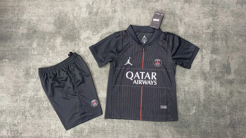 PSG Paris 2025/26 Fourth Away Kid kit size: 16-28