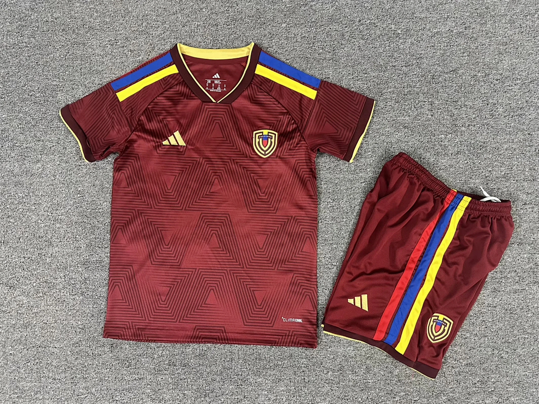 Venezuela 2026 World Cup Home Kid kit size 16-28