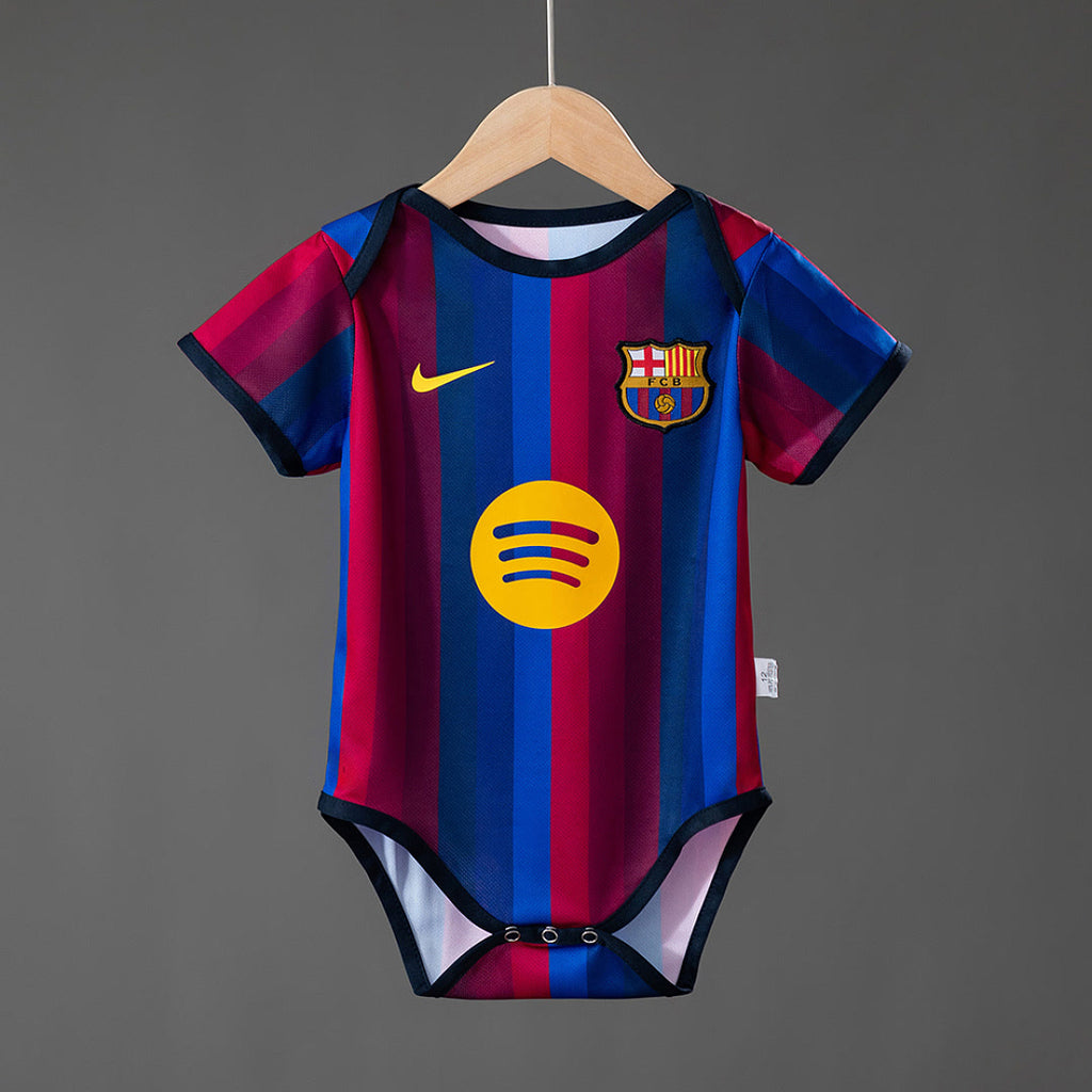 Barcelona 2026/27 Home Baby soccer jerseys