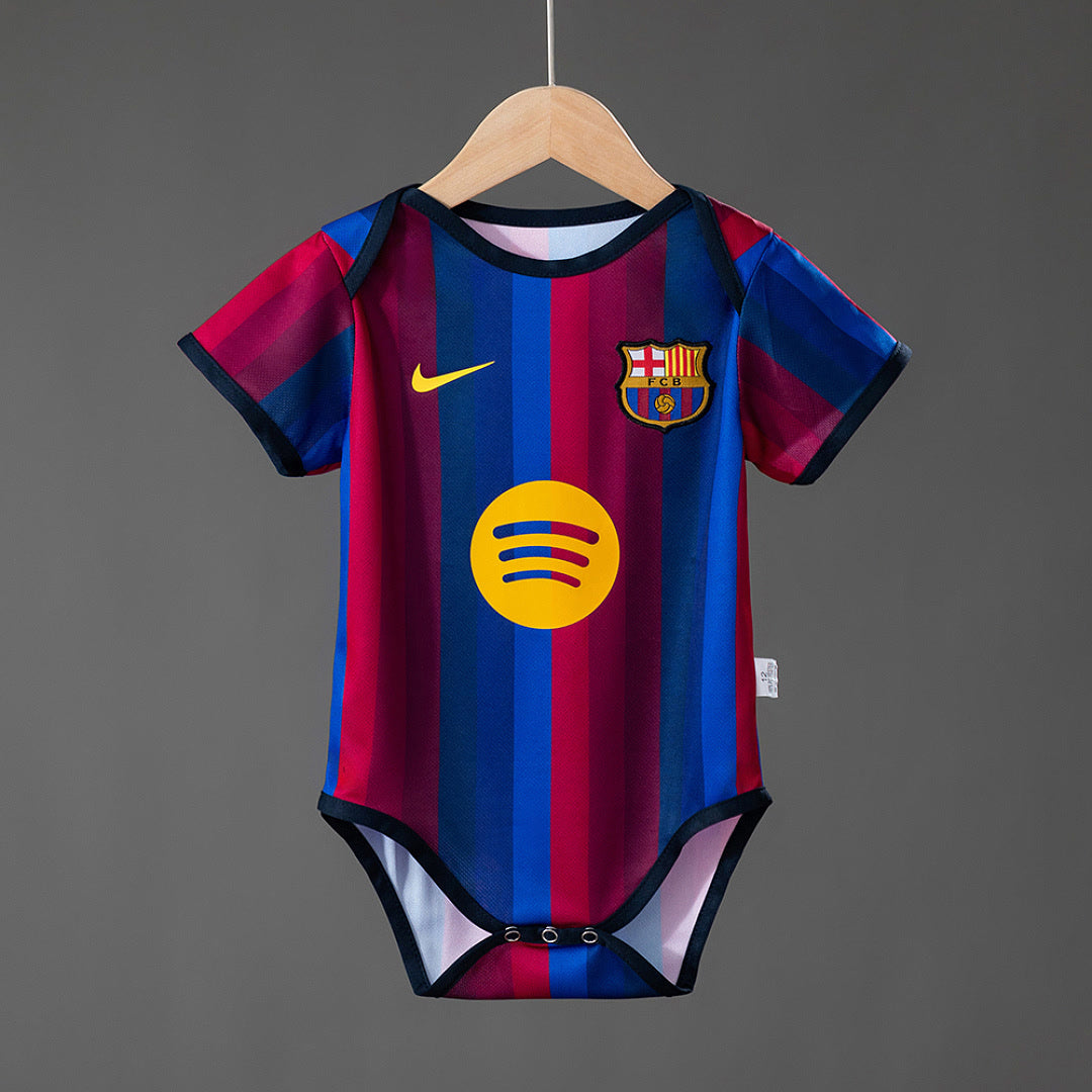 Barcelona 2026/27 Home Baby soccer jerseys