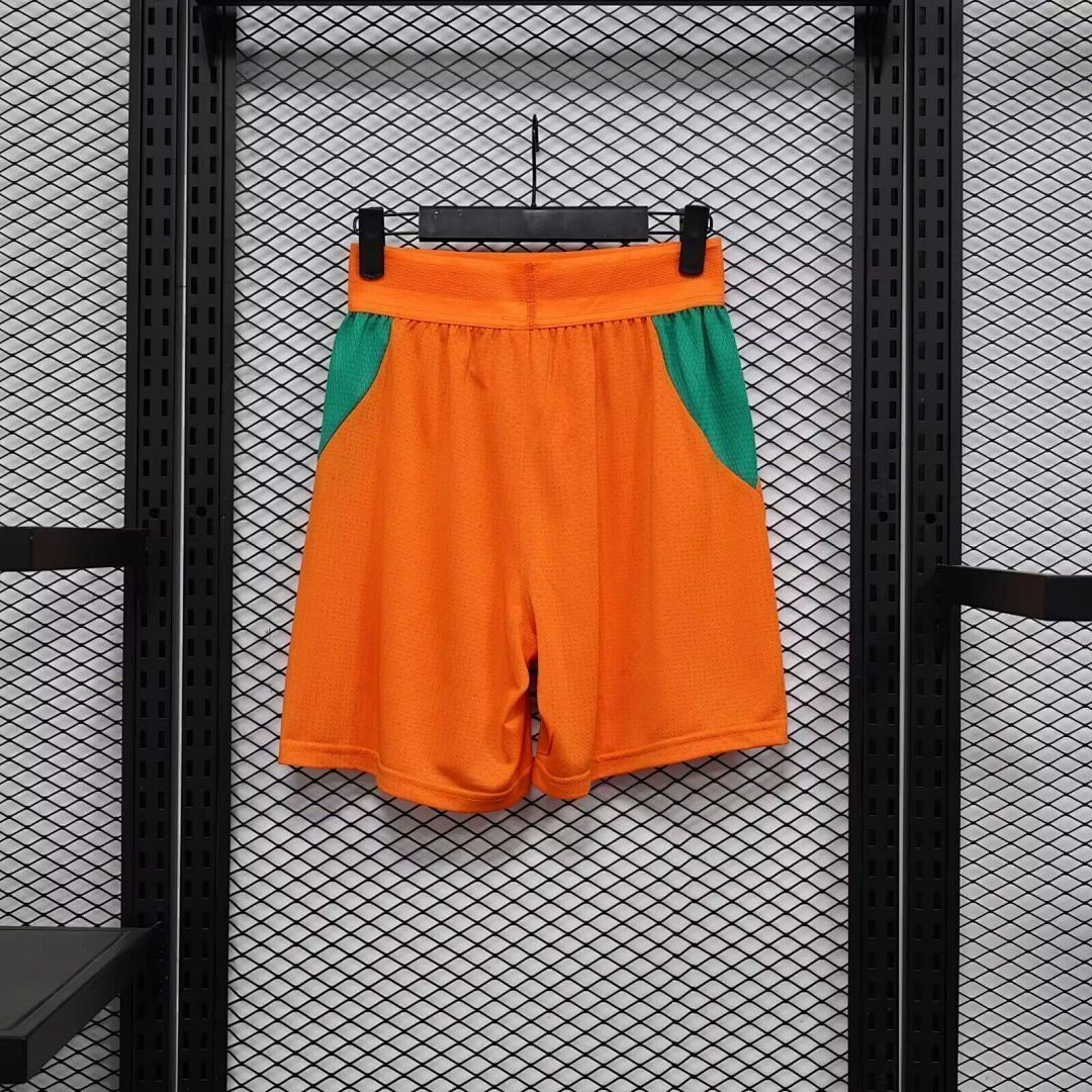 Pantalon Corto de Futbol Player Version #Cte d#x27Ivoire 2026 Orange Player Version Shorts — Zhang199