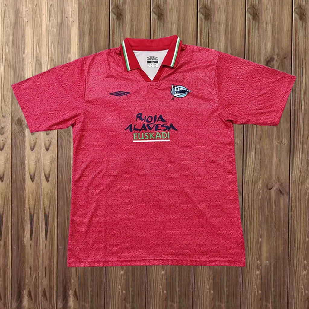 Retro Deportivo Alaves 2002/03 Away Jersey Size S-2XL