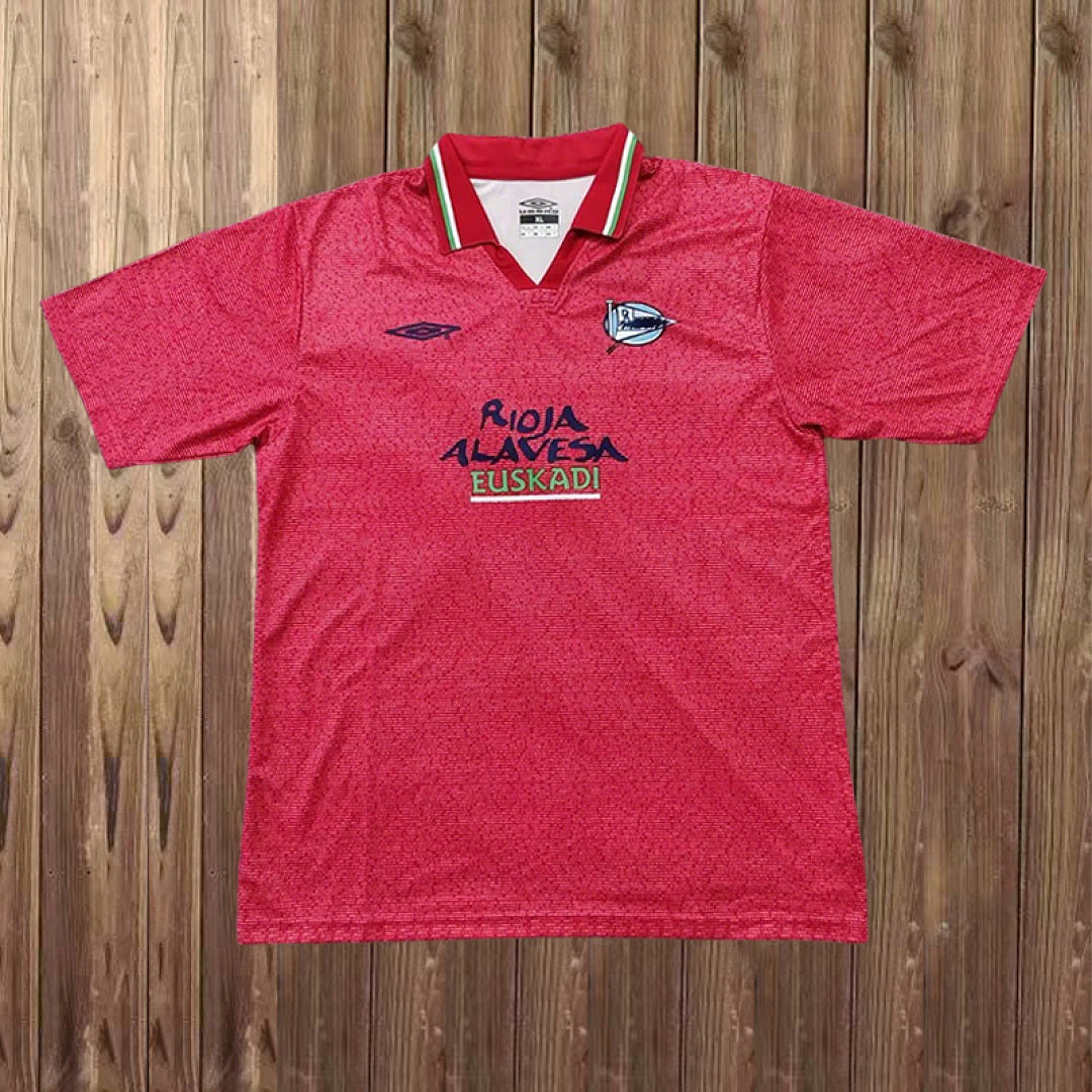 Retro Deportivo Alaves 2002/03 Away Jersey Size S-2XL
