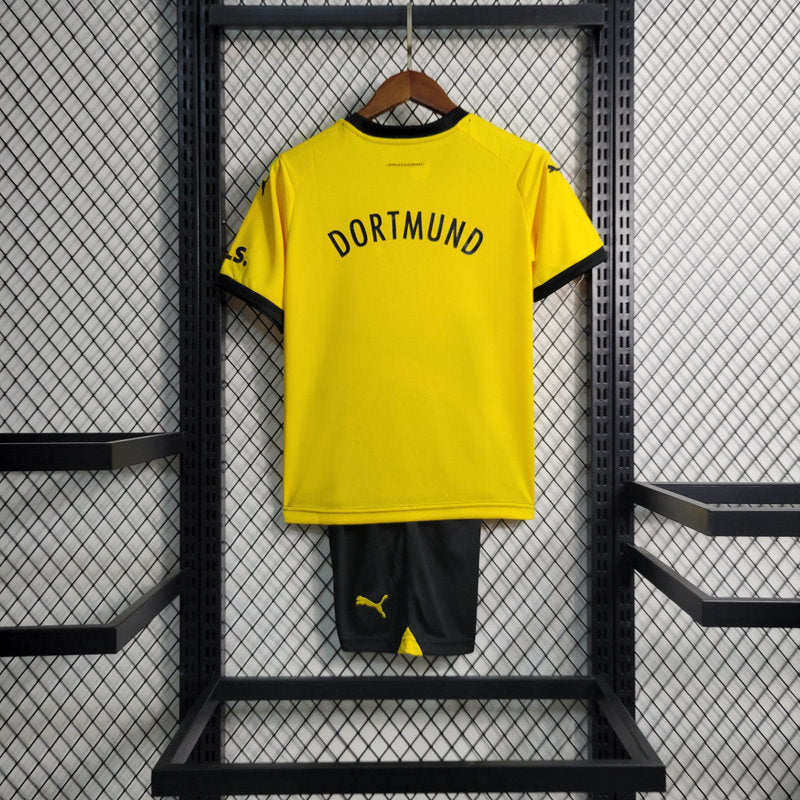 23-24 Dortmund home kids kit
