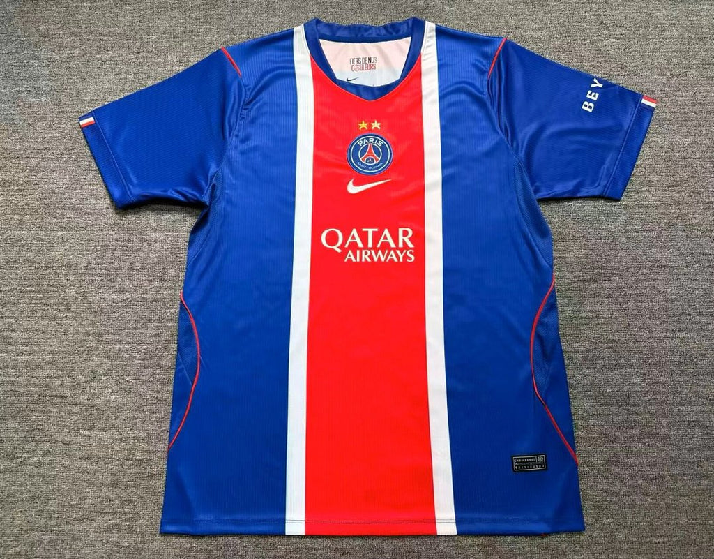 PSG Paris 2026/27 Home Soccer Jersey Size S-4XL With 2 Stars