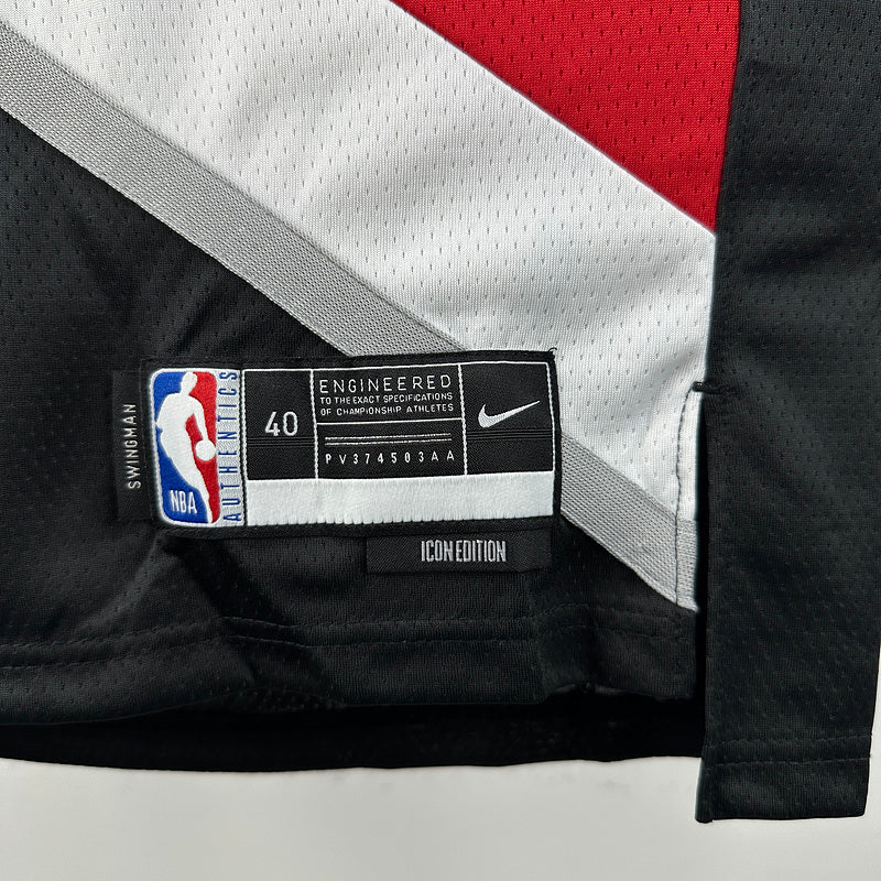Portland Trail Blazers Black No. 16 YANG