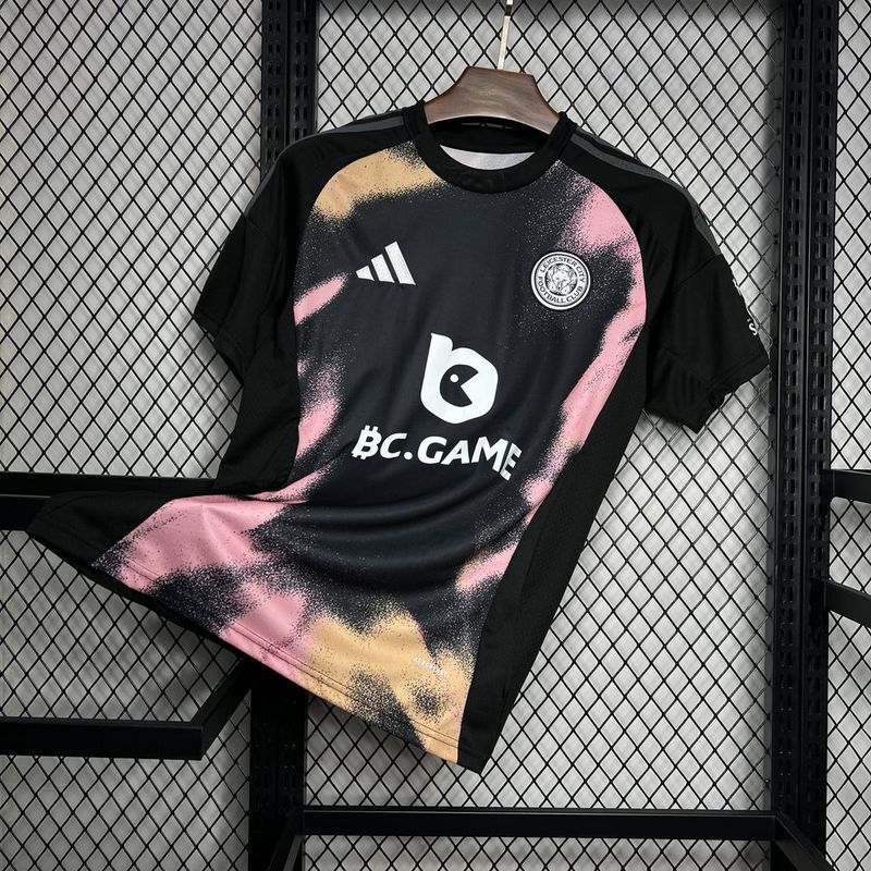 24-25 Leicester City away soccer jersey