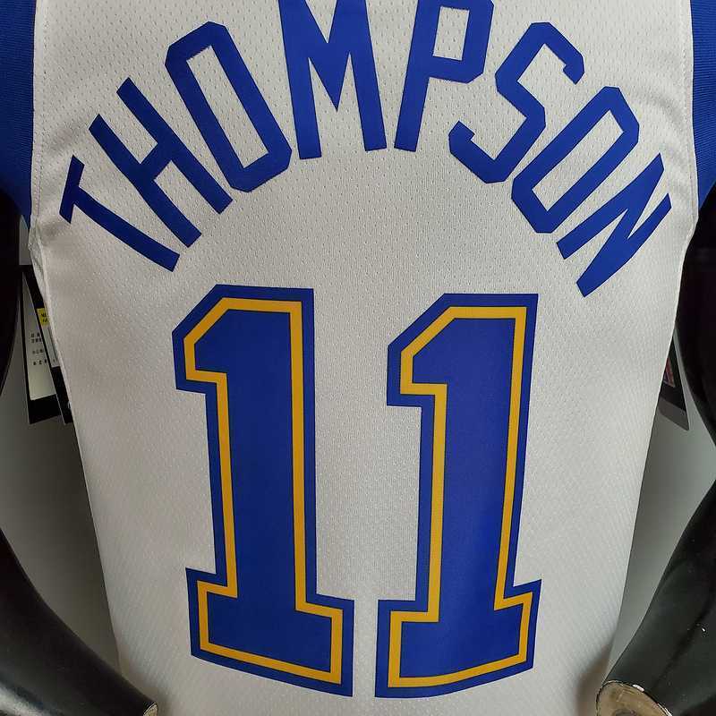 Retro version THOMPSON#11 Golden State Warriors white