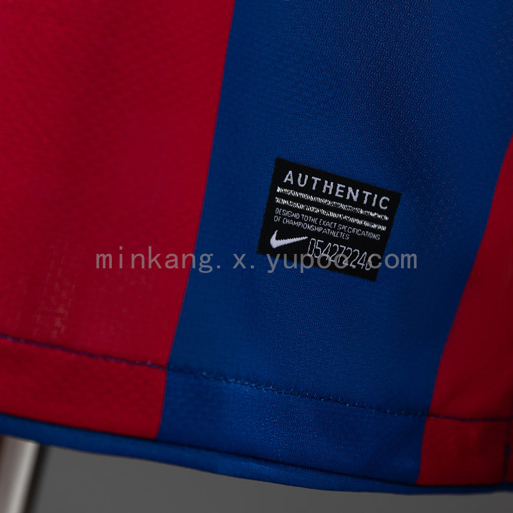 Retro Barcelona 10/11 home S-4XL