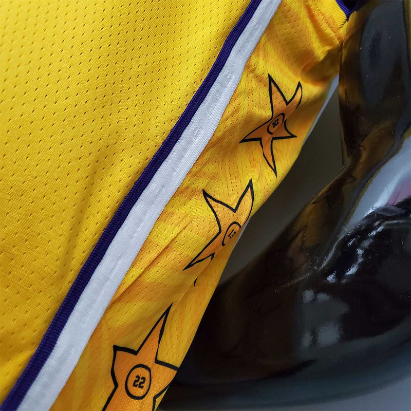 ANTHONY#7 Lakers V-neck City Edition yellow