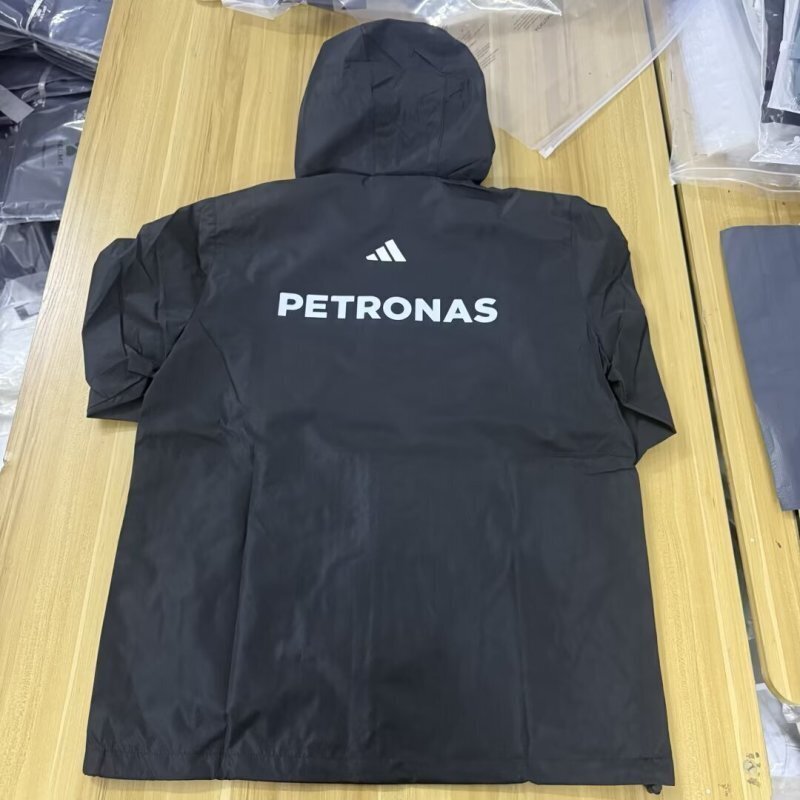 Mercedes 2025/26 Black Windbreaker