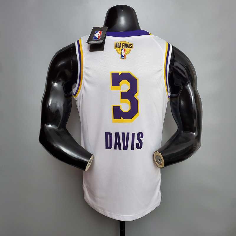 New DAVIS #3 Lakers Round neck white
