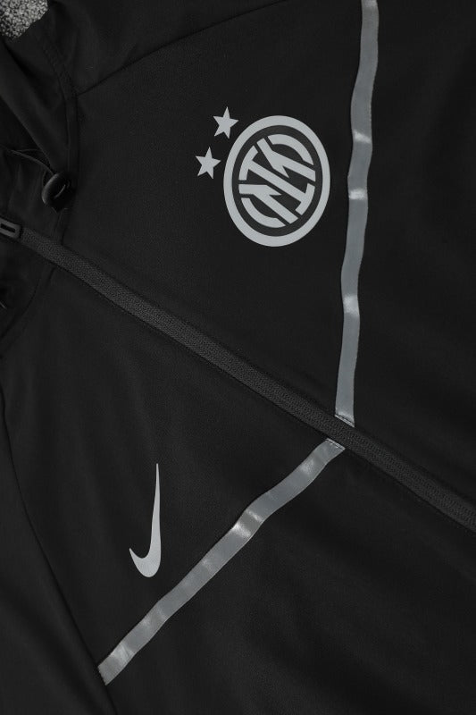 Inter Milan 2025/26 Black Windbreaker suit S-2XL