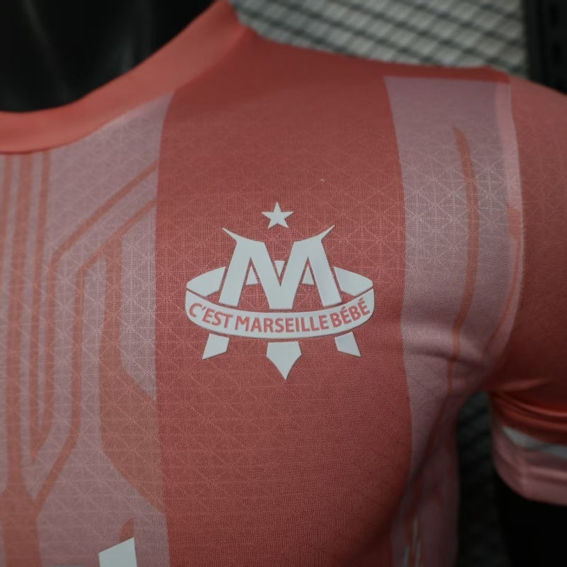 25-26 Olympique Marseille Player Edition Pink Special Jersey
