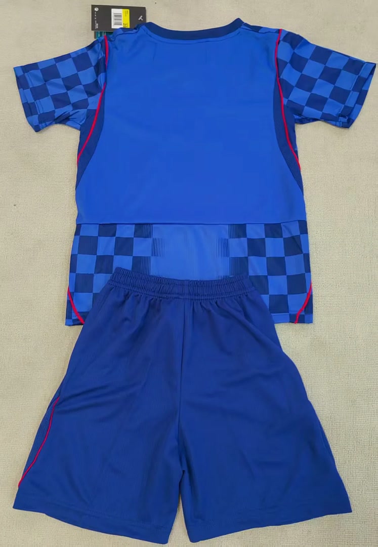 Croatia 2026 World Cup Away kid kit size 16-28